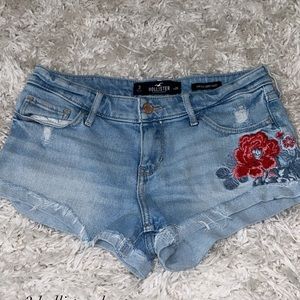 Hollister jean shorts